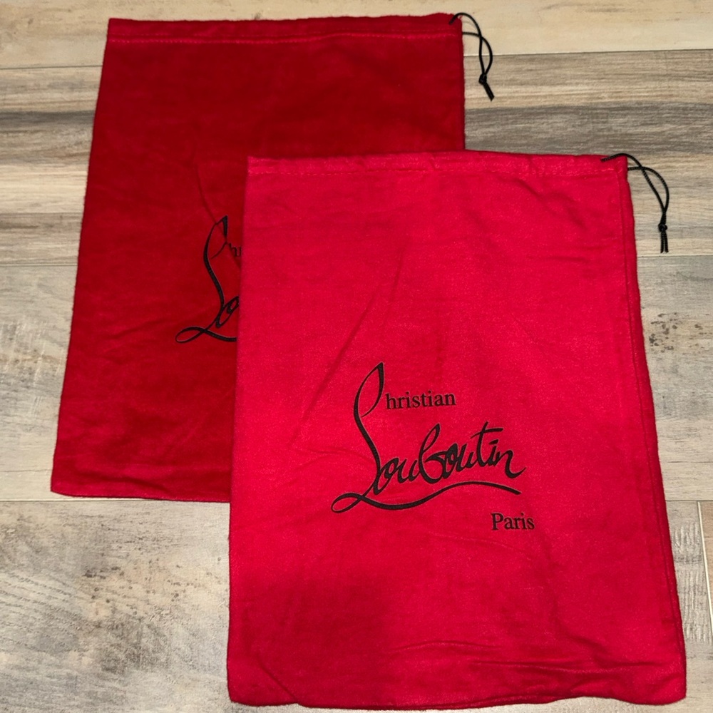 (SOLD) Christian Louboutin Dust Bags - Set Of 2 - 11 X 15 In